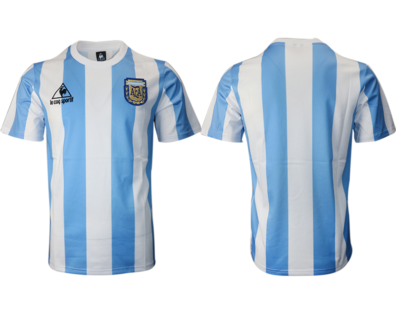 Men 2020-2021 Season National team Argentina home aaa version white Soccer Jersey